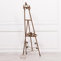 Click to view product details and reviews for French Style Metal Easel Antiqued Gold. Click to view product details and reviews for French Style Metal Easel Antiqued Gold.