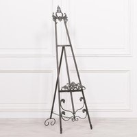 Click to view product details and reviews for French Style Metal Easel Antiqued Silver. Click to view product details and reviews for French Style Metal Easel Antiqued Silver.