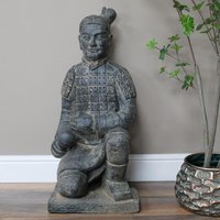 Click to view product details and reviews for Grey Warrior Statue Sitting Resin. Click to view product details and reviews for Grey Warrior Statue Sitting Resin.
