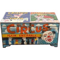 Click to view product details and reviews for Kufri Storage Trunk Vintage Circus Hand Painted. Click to view product details and reviews for Kufri Storage Trunk Vintage Circus Hand Painted.