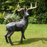 Click to view product details and reviews for Large Stag Deer Statue Black Resin Outdoor. Click to view product details and reviews for Large Stag Deer Statue Black Resin Outdoor.