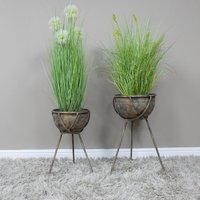 Click to view product details and reviews for Artificial Flower Planters Set Of 2 Metal. Click to view product details and reviews for Artificial Flower Planters Set Of 2 Metal.