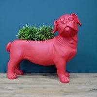 Click to view product details and reviews for Bull Dog Planter Red Resin. Click to view product details and reviews for Bull Dog Planter Red Resin.