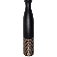 Click to view product details and reviews for Vase Black And Textured Bronze Ceramic Large. Click to view product details and reviews for Vase Black And Textured Bronze Ceramic Large.