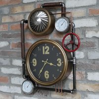 Click to view product details and reviews for Industrial Wall Clock Round. Click to view product details and reviews for Industrial Wall Clock Round.