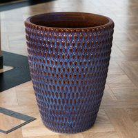 Click to view product details and reviews for Mediterranean Planter Blue Ceramic Medium. Click to view product details and reviews for Mediterranean Planter Blue Ceramic Medium.