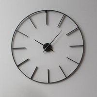Click to view product details and reviews for Tiverton Wall Clock Black Skeleton Metal Round. Click to view product details and reviews for Tiverton Wall Clock Black Skeleton Metal Round.