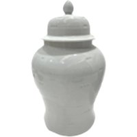 View Kendrix ceramic jar - ginger off white - large - set of 2 View Kendrix ceramic jar - ginger off white - large - set of 2