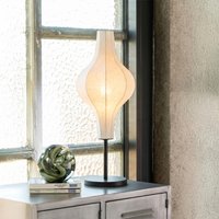 View Table lamp - natural and black - paper View Table lamp - natural and black - paper