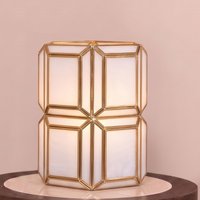 View Ariana hurricane light - antique brass - glass and metal View Ariana hurricane light - antique brass - glass and metal