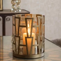 View Shandy hurricane light - small - antique brass - glass and metal View Shandy hurricane light - small - antique brass - glass and metal