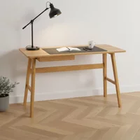 View Barnett office desk - 1 drawer - oak View Barnett office desk - 1 drawer - oak