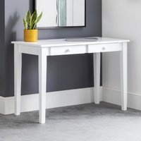 View Carrington desk - 2 drawer - white View Carrington desk - 2 drawer - white