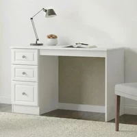 Click to view product details and reviews for Pembroke Desk 3 Drawer White. Click to view product details and reviews for Pembroke Desk 3 Drawer White.