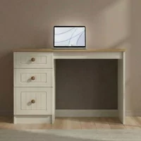 Click to view product details and reviews for Warwick Desk 3 Drawer Cream And Oak. Click to view product details and reviews for Warwick Desk 3 Drawer Cream And Oak.