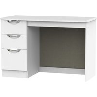 View Camden desk - 3 drawer - white matt View Camden desk - 3 drawer - white matt