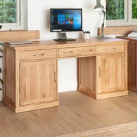 Click to view product details and reviews for Mobel Oak Office Desk 2 Door 3 Drawer. Click to view product details and reviews for Mobel Oak Office Desk 2 Door 3 Drawer.
