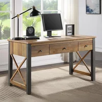 Click to view product details and reviews for Urban Elegance Reclaimed Wood Home Office Desk 3 Drawer. Click to view product details and reviews for Urban Elegance Reclaimed Wood Home Office Desk 3 Drawer.