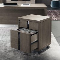 View Tivoli filing cabinet on wheels - grey wood View Tivoli filing cabinet on wheels - grey wood