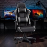 View Comet gaming chair - black leather View Comet gaming chair - black leather