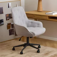 View Erik office chair - beige fabric View Erik office chair - beige fabric