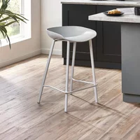 Click to view product details and reviews for Renzo Barstool Set Of 2 Grey. Click to view product details and reviews for Renzo Barstool Set Of 2 Grey.