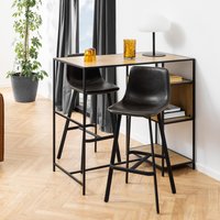 Click to view product details and reviews for Oregon Barstool Set Of 2 Black Faux Leather With Back. Click to view product details and reviews for Oregon Barstool Set Of 2 Black Faux Leather With Back.