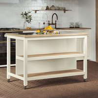 Click to view product details and reviews for Cream Open Kitchen Island Breakfast Bar. Click to view product details and reviews for Cream Open Kitchen Island Breakfast Bar.