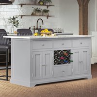 Click to view product details and reviews for Grey Kitchen Island White Granite Top. Click to view product details and reviews for Grey Kitchen Island White Granite Top.