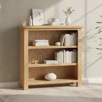 Click to view product details and reviews for Appleby Bookcase Low Oak. Click to view product details and reviews for Appleby Bookcase Low Oak.