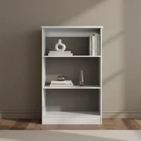 Click to view product details and reviews for Knightsbridge Bookcase White. Click to view product details and reviews for Knightsbridge Bookcase White.