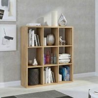 View Mauro shelving unit - 9 open - sonoma oak View Mauro shelving unit - 9 open - sonoma oak