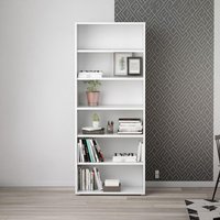 View Prima bookcase - high - white View Prima bookcase - high - white