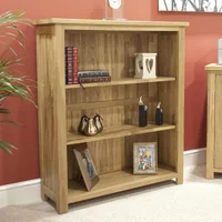 View Opus bookcase - small - oak View Opus bookcase - small - oak