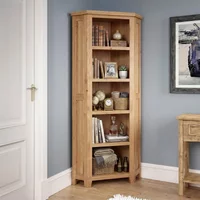 Click to view product details and reviews for Appleby Corner Bookcase Oak. Click to view product details and reviews for Appleby Corner Bookcase Oak.