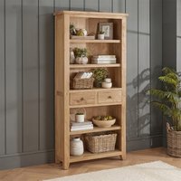 Click to view product details and reviews for Appleby Bookcase 2 Drawer Tall Petite Oak. Click to view product details and reviews for Appleby Bookcase 2 Drawer Tall Petite Oak.