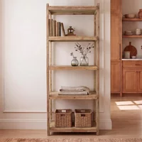 View Open shelving unit - natural weathered - wooden View Open shelving unit - natural weathered - wooden