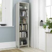 Click to view product details and reviews for Bergen Grey Washed Oak Soft Grey Narrow Bookcase. Click to view product details and reviews for Bergen Grey Washed Oak Soft Grey Narrow Bookcase.