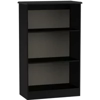Click to view product details and reviews for Knightsbridge Bookcase Black Gloss. Click to view product details and reviews for Knightsbridge Bookcase Black Gloss.