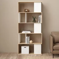 Click to view product details and reviews for Maze Bookcase Open Oak And White. Click to view product details and reviews for Maze Bookcase Open Oak And White.