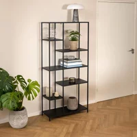 Click to view product details and reviews for Newcastle Shelving Unit Open Wide Black. Click to view product details and reviews for Newcastle Shelving Unit Open Wide Black.