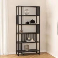 View Strington bookcase - black marble effect View Strington bookcase - black marble effect