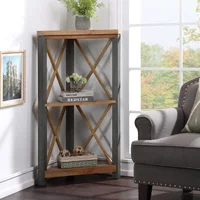 Click to view product details and reviews for Urban Elegance Reclaimed Wood Corner Bookcase Small. Click to view product details and reviews for Urban Elegance Reclaimed Wood Corner Bookcase Small.
