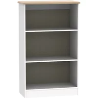 Click to view product details and reviews for Victoria Bookcase White And Riviera Oak. Click to view product details and reviews for Victoria Bookcase White And Riviera Oak.