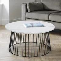 Click to view product details and reviews for Broadway Coffee Table Round White Marble Effect. Click to view product details and reviews for Broadway Coffee Table Round White Marble Effect.