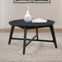Click to view product details and reviews for Carrington Round Coffee Table 80cm Black Oak. Click to view product details and reviews for Carrington Round Coffee Table 80cm Black Oak.