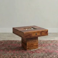 View Indian sheesham square coffee table View Indian sheesham square coffee table