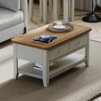 Click to view product details and reviews for Arden Grey Painted 2 Drawer Coffee Table. Click to view product details and reviews for Arden Grey Painted 2 Drawer Coffee Table.