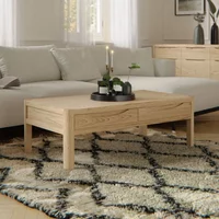 View Stockholm coffee table - 2 drawer - oak View Stockholm coffee table - 2 drawer - oak