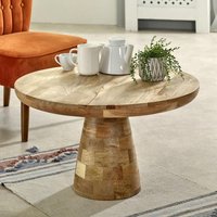 View Surrey coffee table - round - solid mango wood View Surrey coffee table - round - solid mango wood